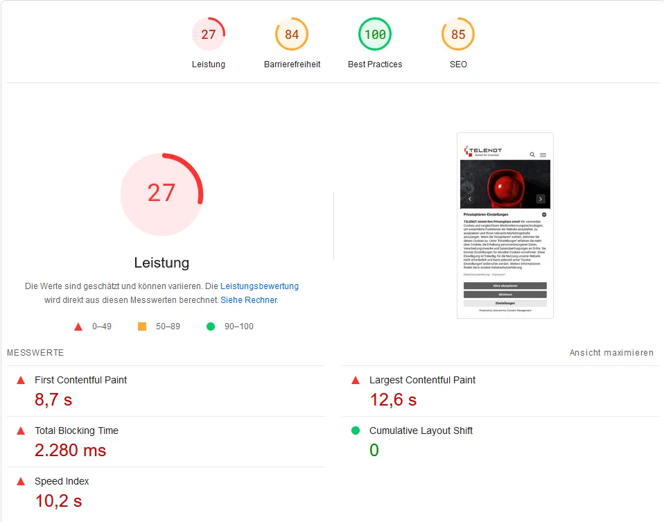 Core Web Vitals